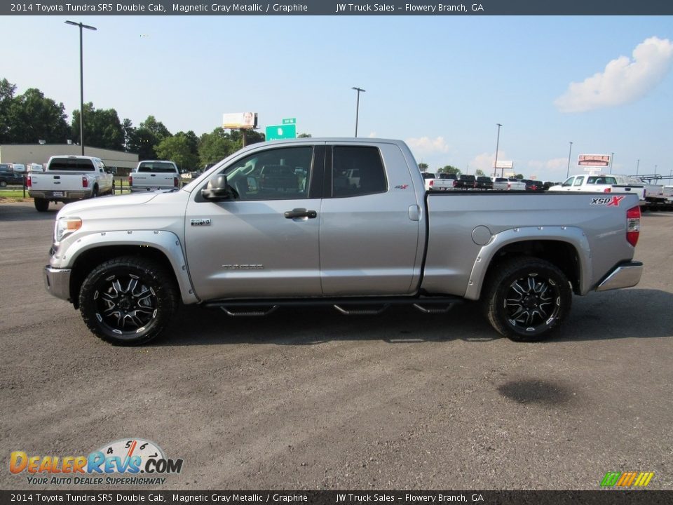 2014 Toyota Tundra SR5 Double Cab Magnetic Gray Metallic / Graphite Photo #2