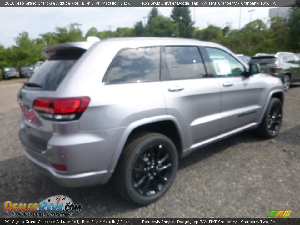2018 Jeep Grand Cherokee Altitude 4x4 Billet Silver Metallic / Black Photo #5