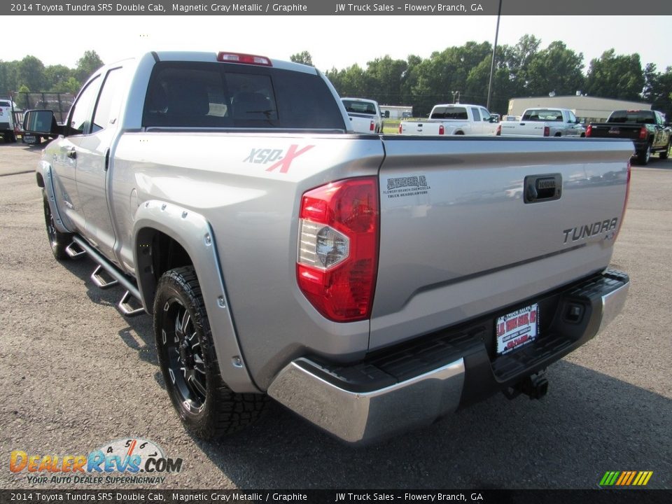 2014 Toyota Tundra SR5 Double Cab Magnetic Gray Metallic / Graphite Photo #3