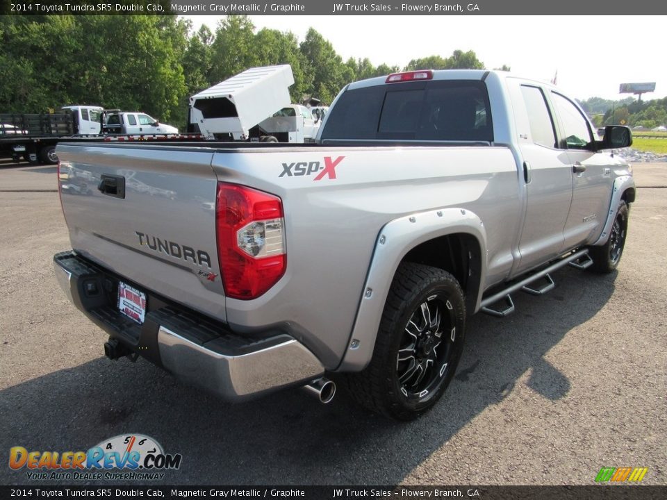 2014 Toyota Tundra SR5 Double Cab Magnetic Gray Metallic / Graphite Photo #5