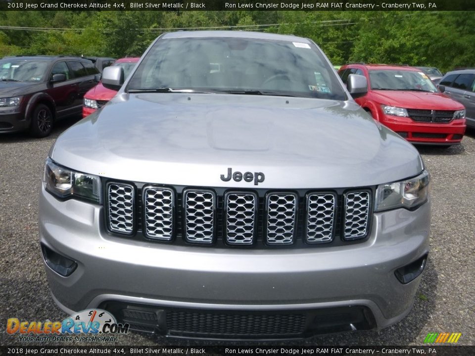 2018 Jeep Grand Cherokee Altitude 4x4 Billet Silver Metallic / Black Photo #8