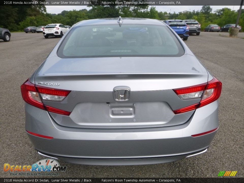 2018 Honda Accord EX Sedan Lunar Silver Metallic / Black Photo #3