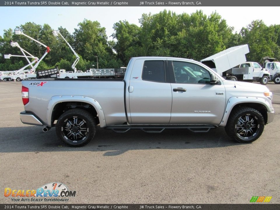 2014 Toyota Tundra SR5 Double Cab Magnetic Gray Metallic / Graphite Photo #6