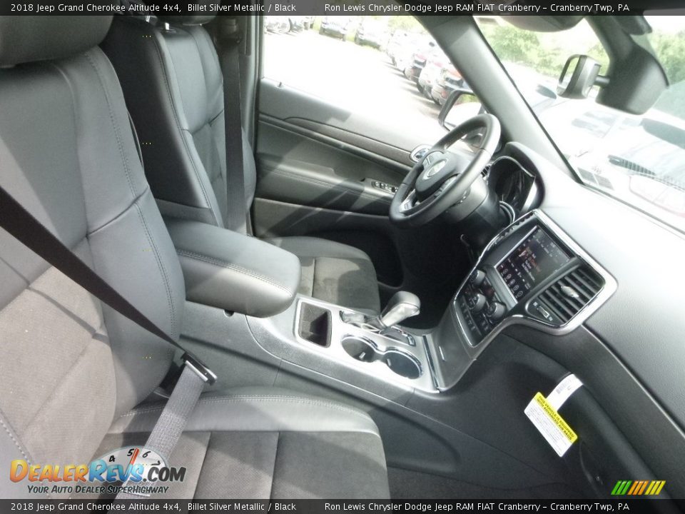 2018 Jeep Grand Cherokee Altitude 4x4 Billet Silver Metallic / Black Photo #10