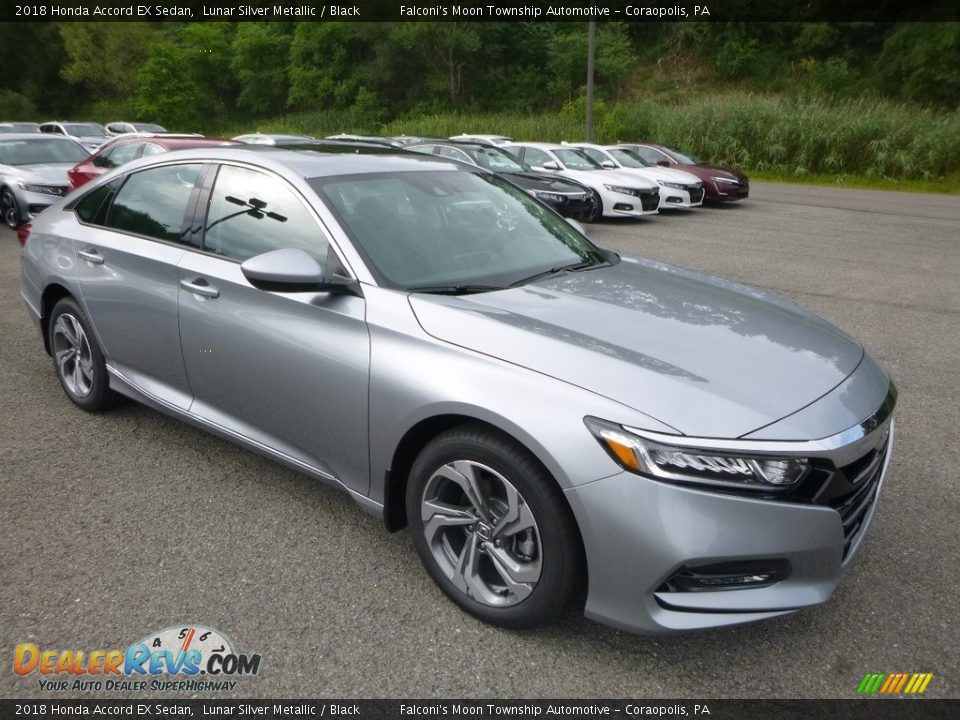 2018 Honda Accord EX Sedan Lunar Silver Metallic / Black Photo #5
