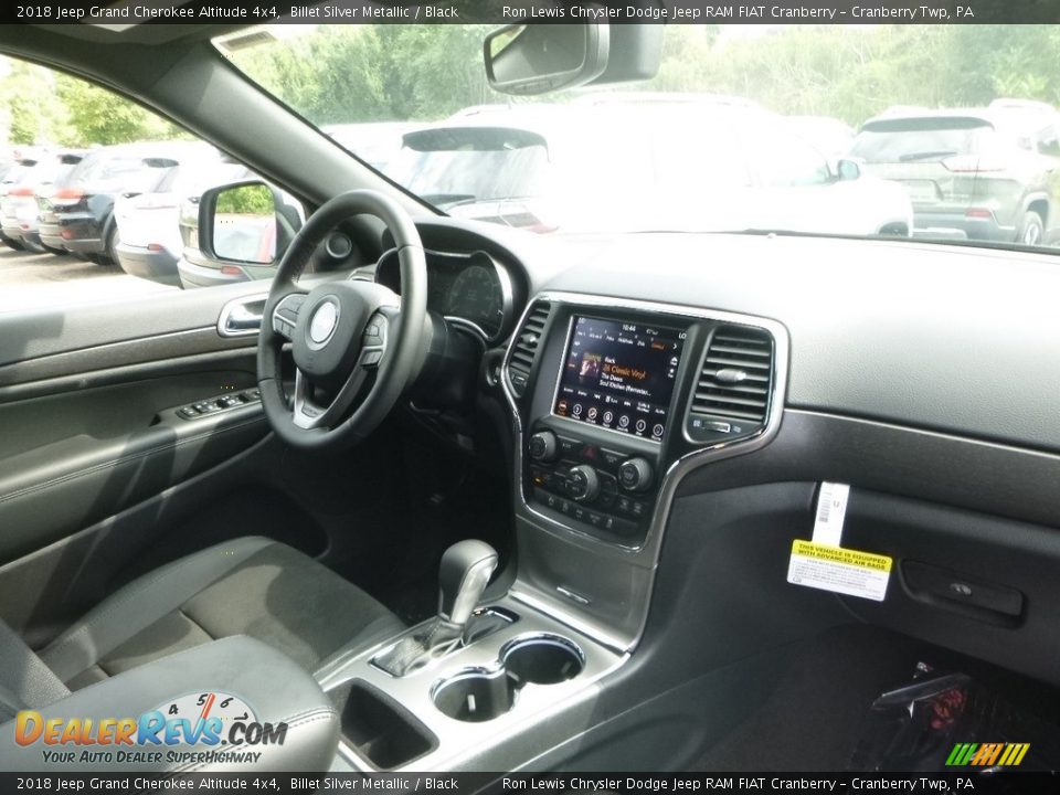2018 Jeep Grand Cherokee Altitude 4x4 Billet Silver Metallic / Black Photo #11