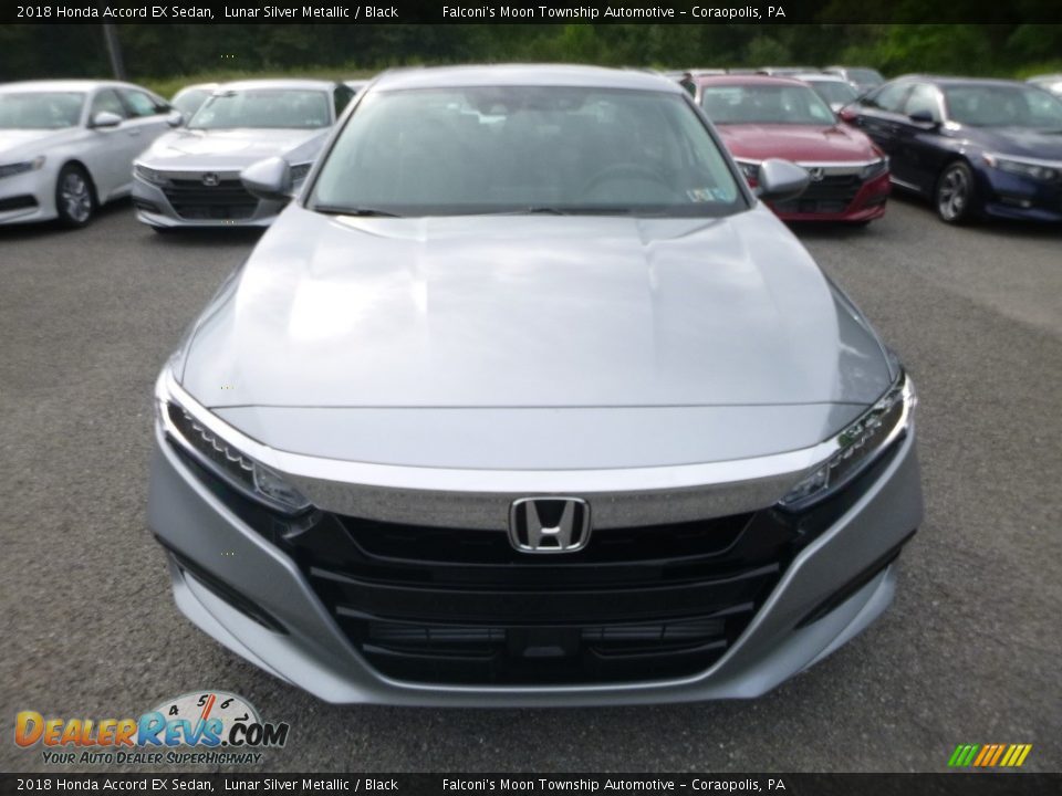 2018 Honda Accord EX Sedan Lunar Silver Metallic / Black Photo #6