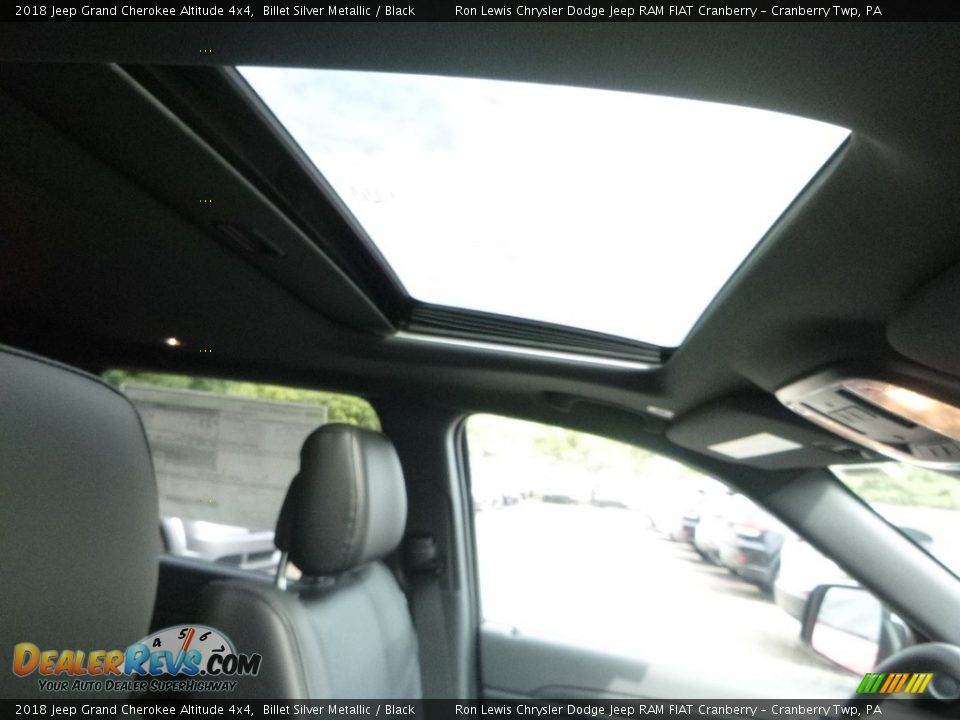2018 Jeep Grand Cherokee Altitude 4x4 Billet Silver Metallic / Black Photo #12