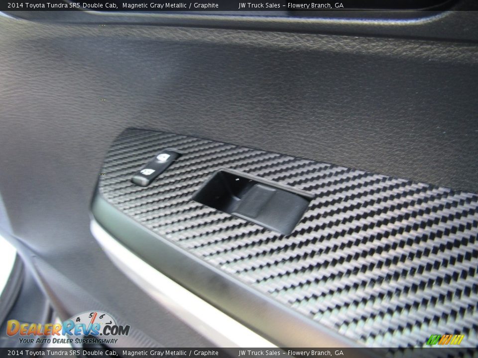 2014 Toyota Tundra SR5 Double Cab Magnetic Gray Metallic / Graphite Photo #10