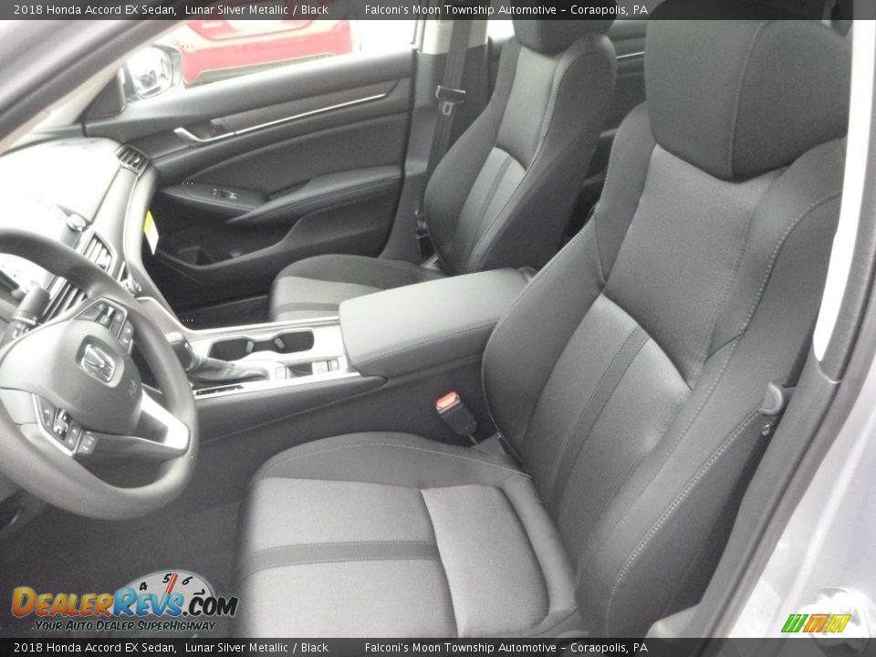 2018 Honda Accord EX Sedan Lunar Silver Metallic / Black Photo #8