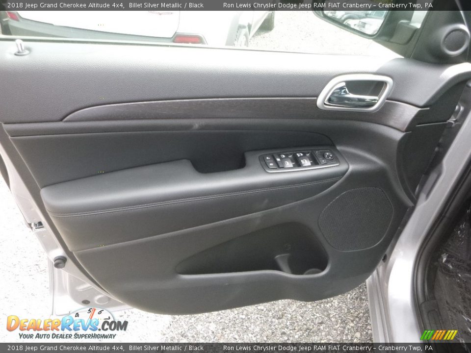 2018 Jeep Grand Cherokee Altitude 4x4 Billet Silver Metallic / Black Photo #14