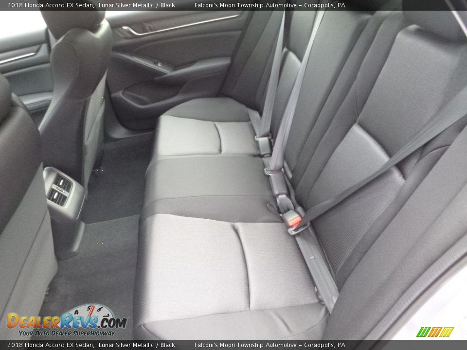 2018 Honda Accord EX Sedan Lunar Silver Metallic / Black Photo #9
