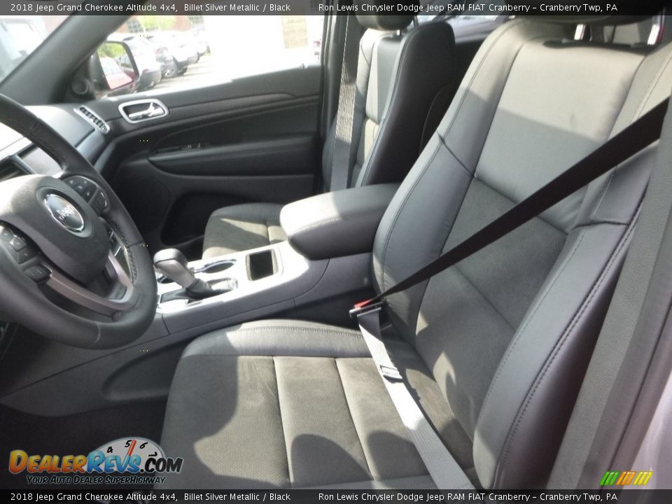 2018 Jeep Grand Cherokee Altitude 4x4 Billet Silver Metallic / Black Photo #16
