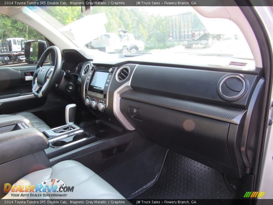 2014 Toyota Tundra SR5 Double Cab Magnetic Gray Metallic / Graphite Photo #13