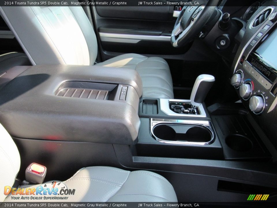 2014 Toyota Tundra SR5 Double Cab Magnetic Gray Metallic / Graphite Photo #15
