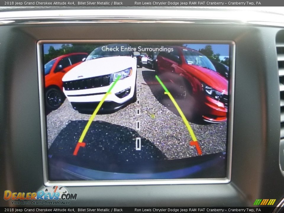 2018 Jeep Grand Cherokee Altitude 4x4 Billet Silver Metallic / Black Photo #19