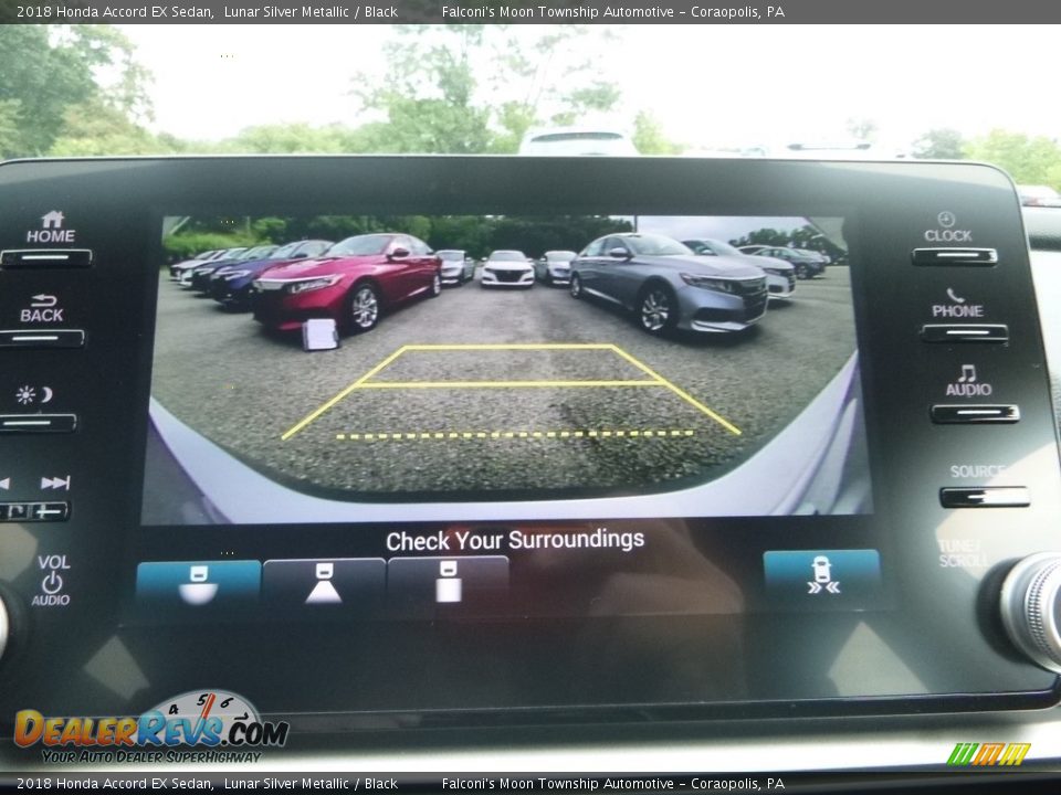 2018 Honda Accord EX Sedan Lunar Silver Metallic / Black Photo #15