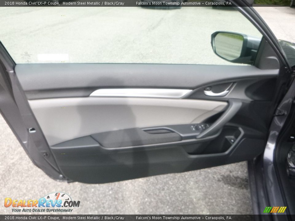Door Panel of 2018 Honda Civic LX-P Coupe Photo #8