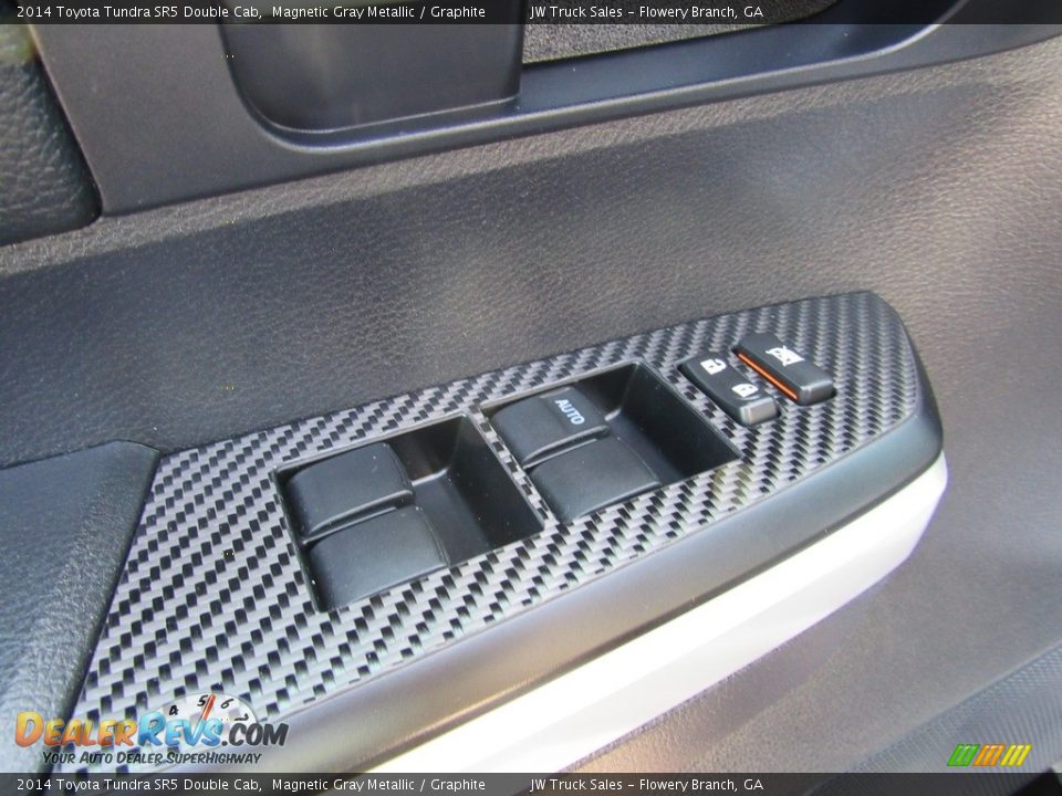 2014 Toyota Tundra SR5 Double Cab Magnetic Gray Metallic / Graphite Photo #24
