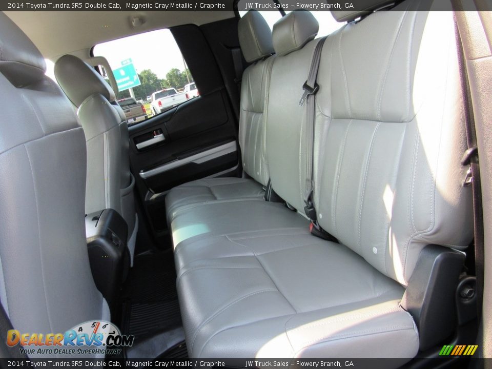 2014 Toyota Tundra SR5 Double Cab Magnetic Gray Metallic / Graphite Photo #27