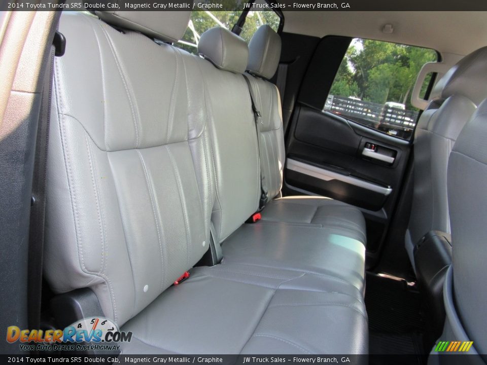 2014 Toyota Tundra SR5 Double Cab Magnetic Gray Metallic / Graphite Photo #31