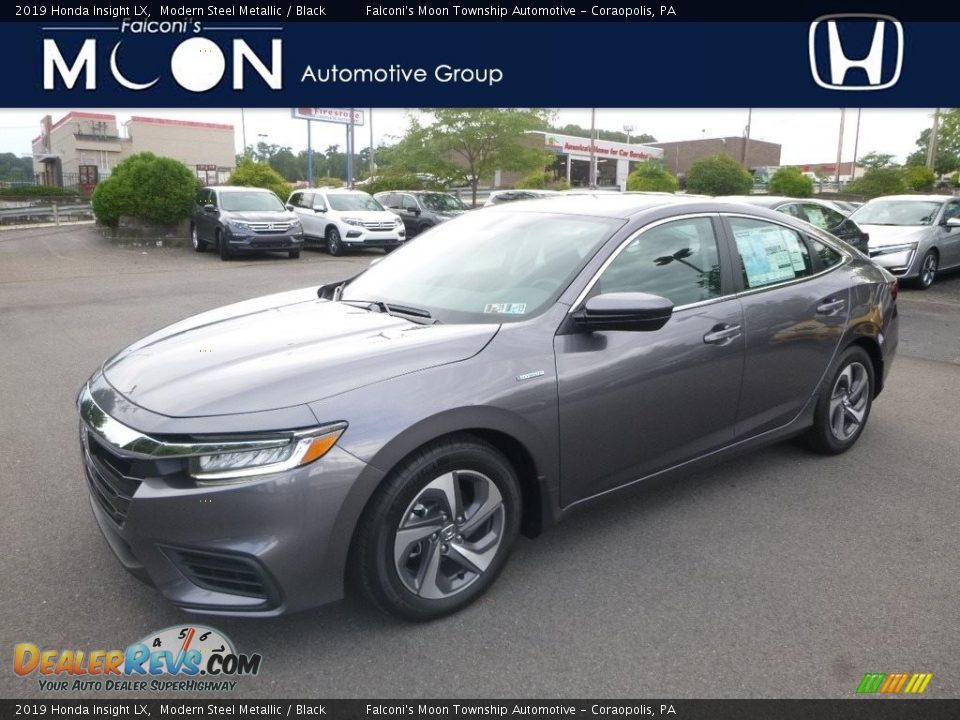 2019 Honda Insight LX Modern Steel Metallic / Black Photo #1