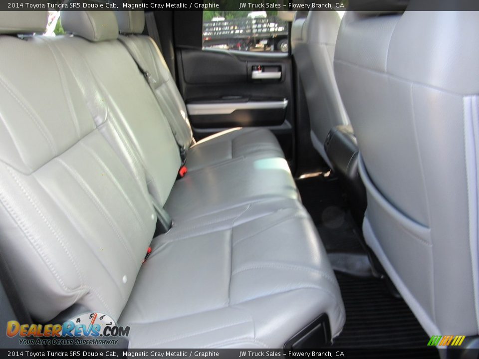 2014 Toyota Tundra SR5 Double Cab Magnetic Gray Metallic / Graphite Photo #32