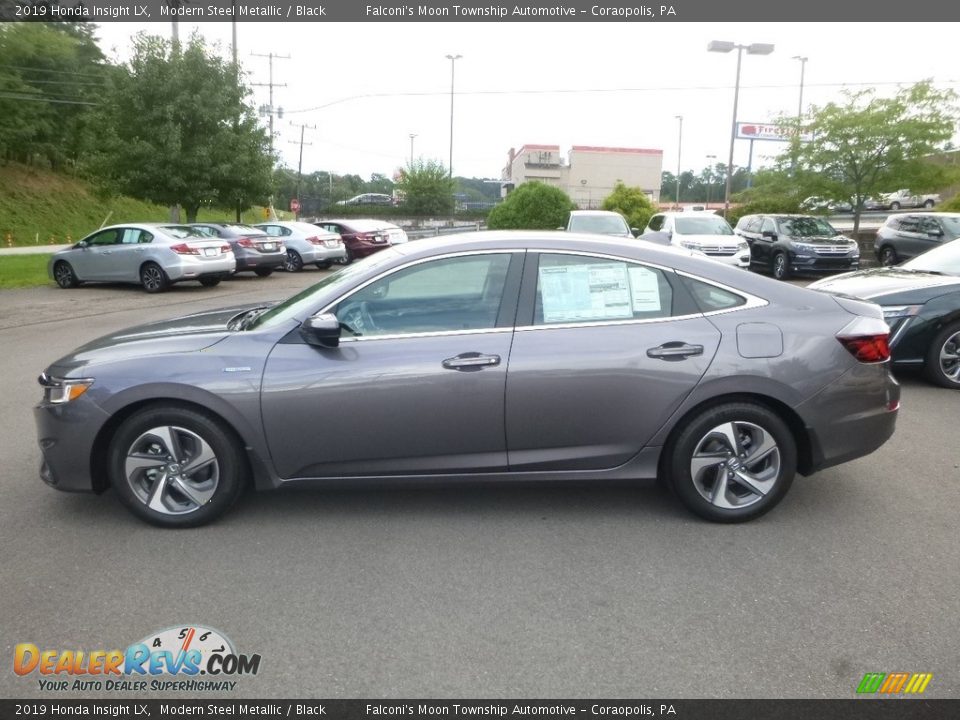 Modern Steel Metallic 2019 Honda Insight LX Photo #2