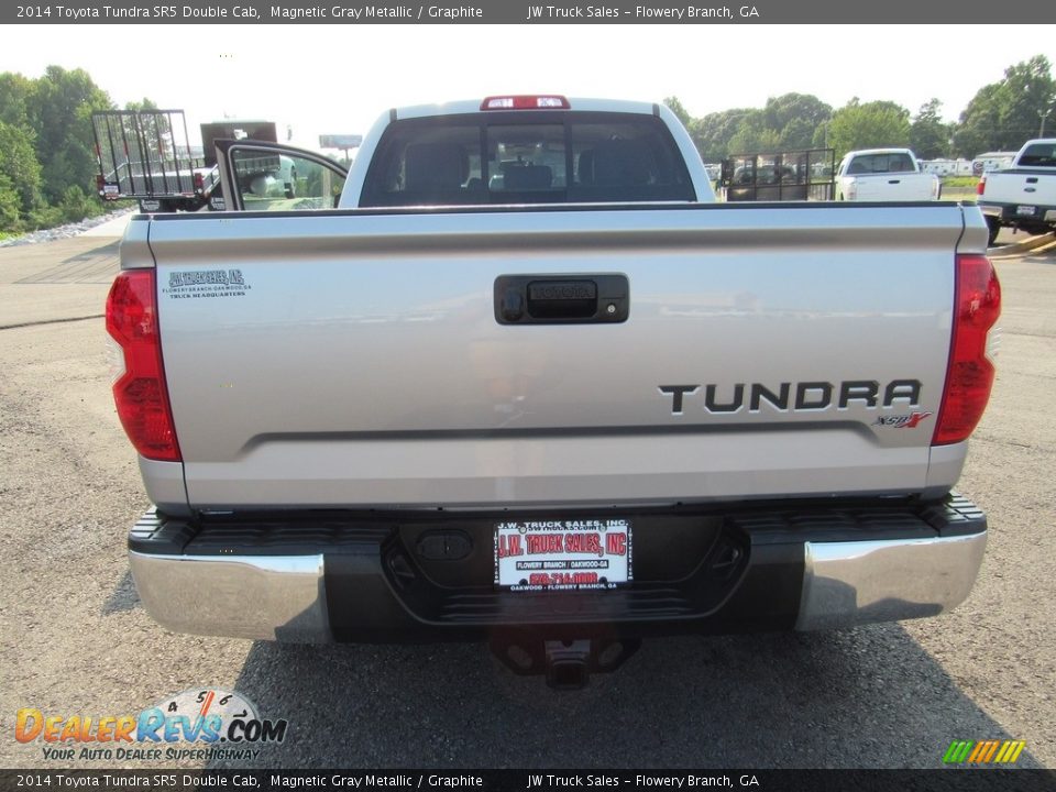 2014 Toyota Tundra SR5 Double Cab Magnetic Gray Metallic / Graphite Photo #33