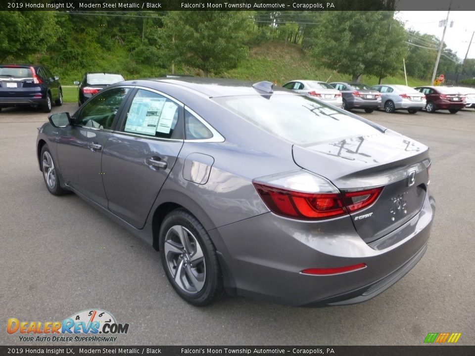 2019 Honda Insight LX Modern Steel Metallic / Black Photo #3
