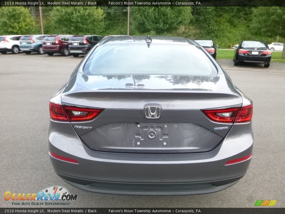 2019 Honda Insight LX Modern Steel Metallic / Black Photo #4
