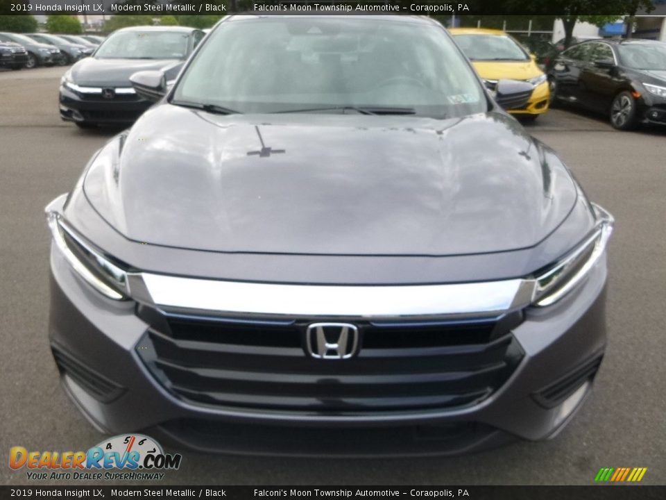 2019 Honda Insight LX Modern Steel Metallic / Black Photo #7