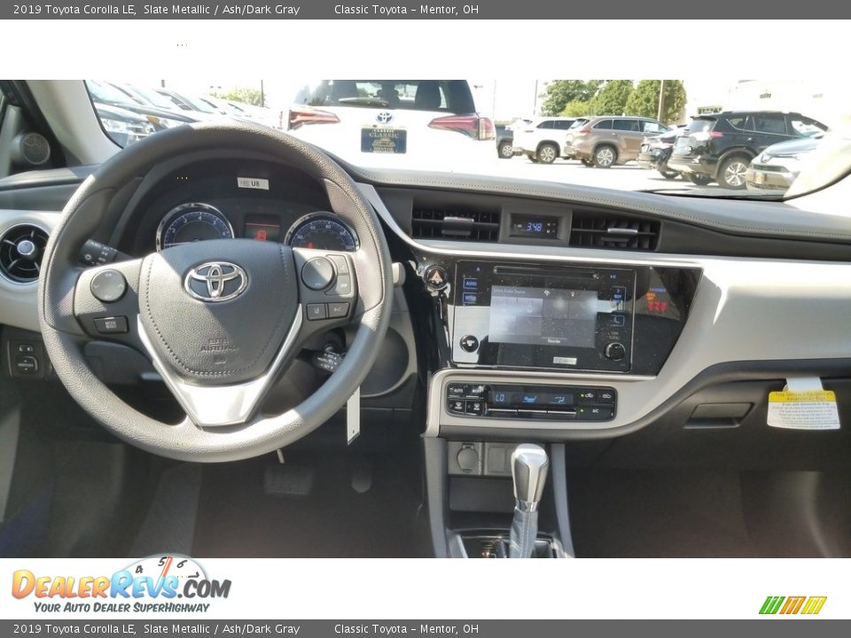 2019 Toyota Corolla LE Slate Metallic / Ash/Dark Gray Photo #5