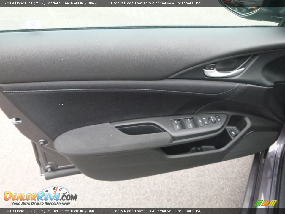 2019 Honda Insight LX Modern Steel Metallic / Black Photo #12