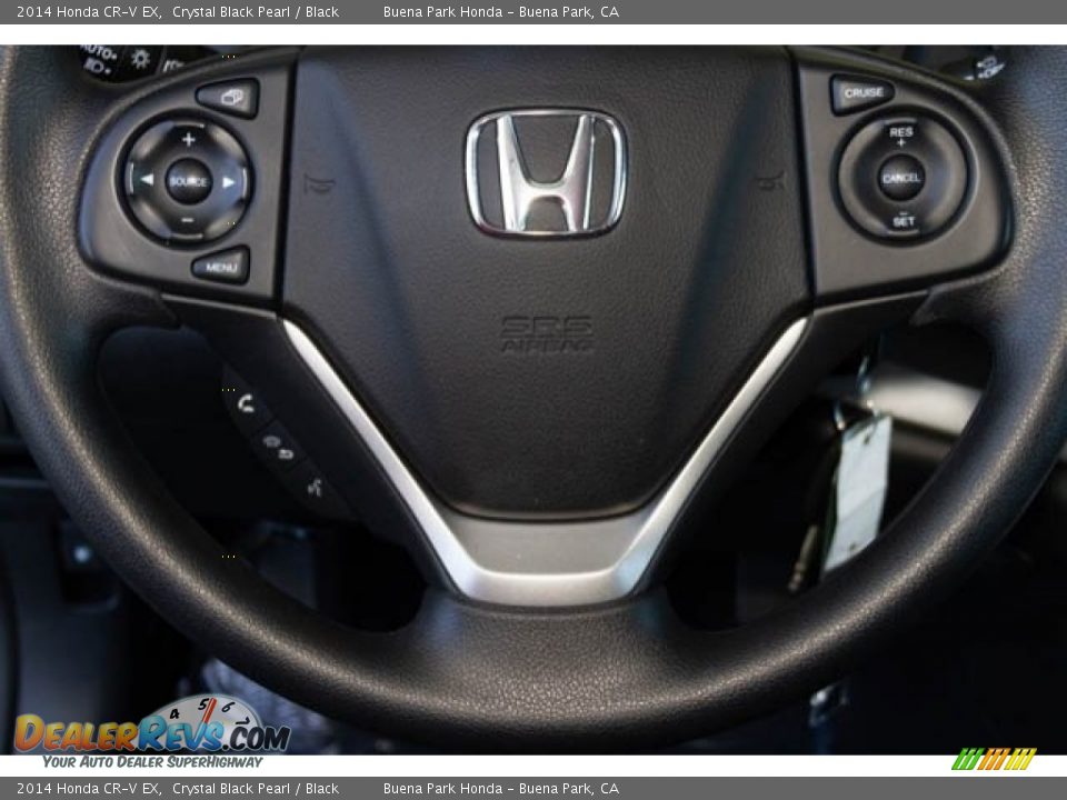2014 Honda CR-V EX Crystal Black Pearl / Black Photo #12