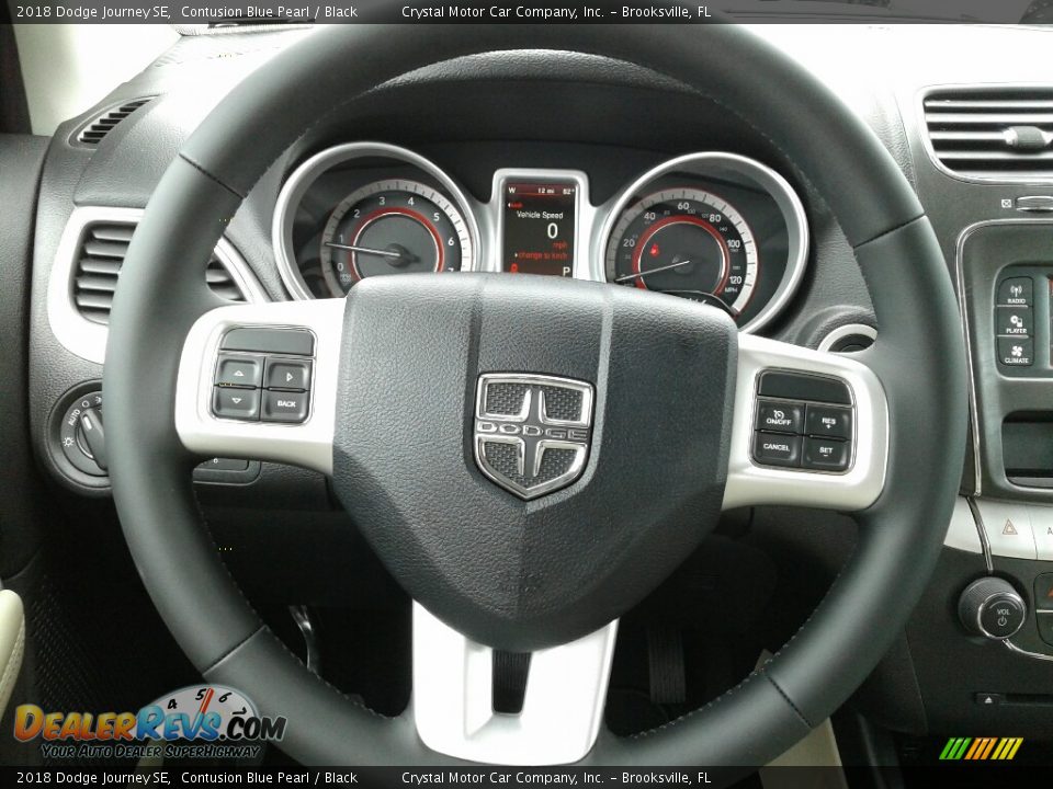 2018 Dodge Journey SE Contusion Blue Pearl / Black Photo #14