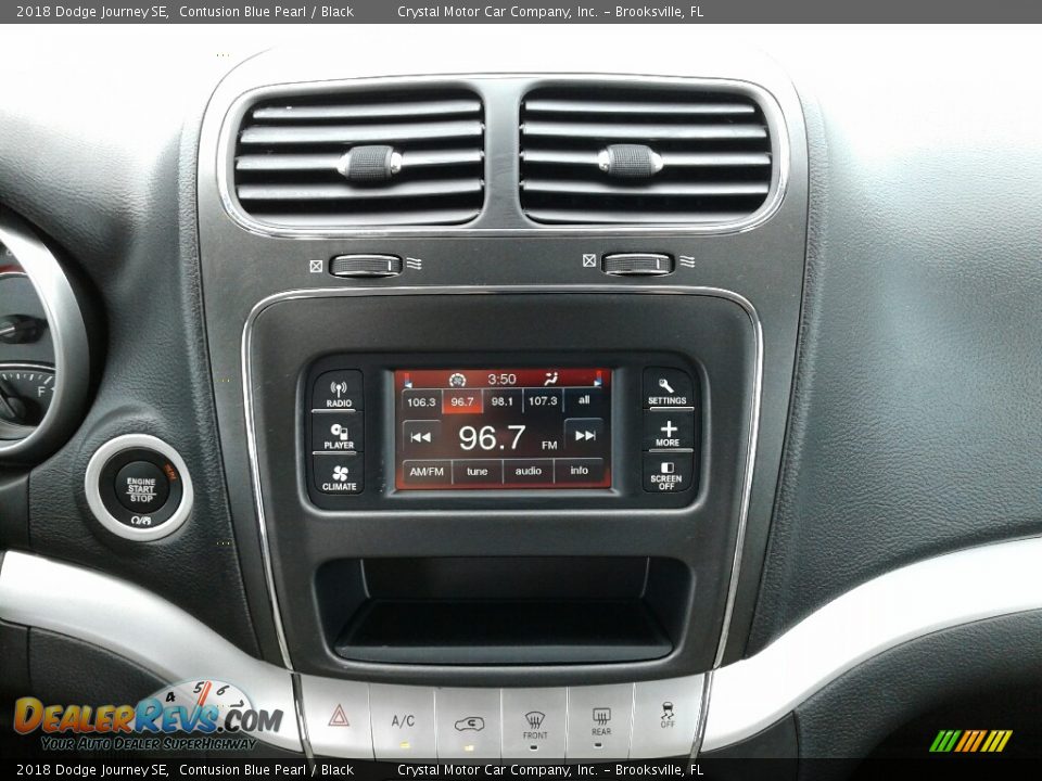 2018 Dodge Journey SE Contusion Blue Pearl / Black Photo #15