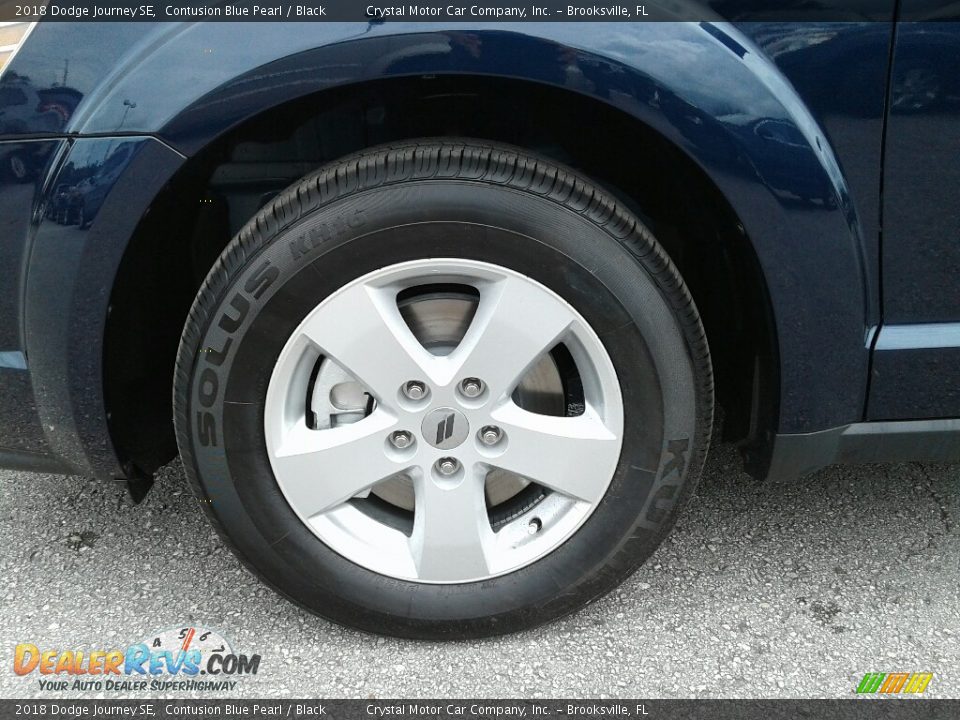 2018 Dodge Journey SE Contusion Blue Pearl / Black Photo #20