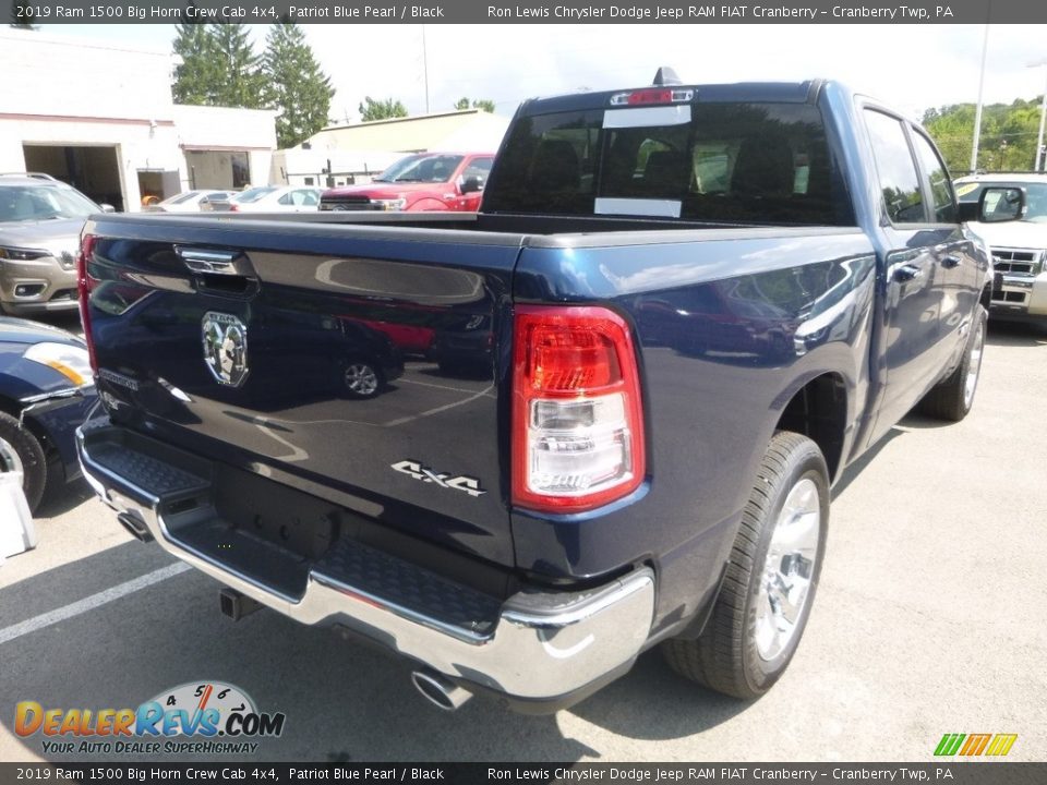 2019 Ram 1500 Big Horn Crew Cab 4x4 Patriot Blue Pearl / Black Photo #5