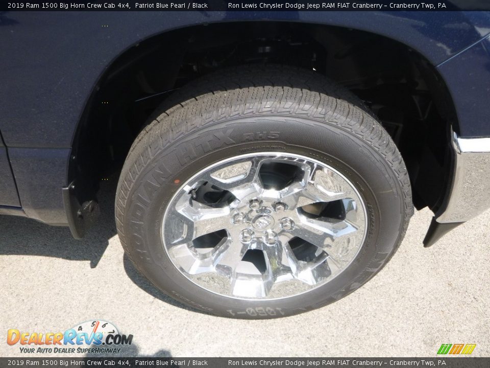 2019 Ram 1500 Big Horn Crew Cab 4x4 Patriot Blue Pearl / Black Photo #9