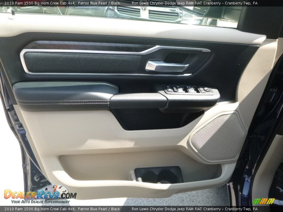 2019 Ram 1500 Big Horn Crew Cab 4x4 Patriot Blue Pearl / Black Photo #13