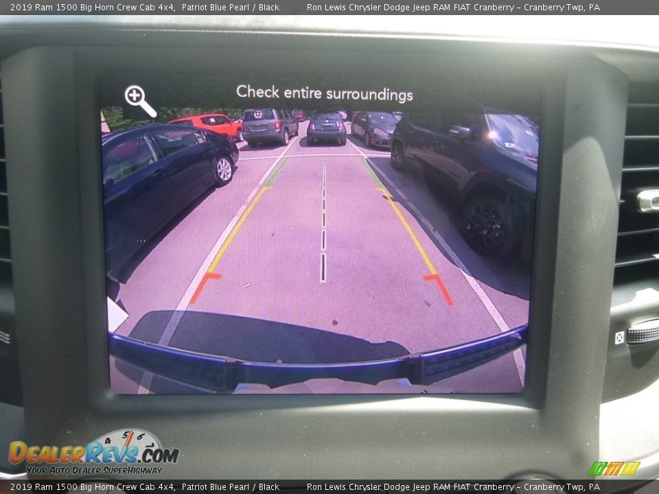 2019 Ram 1500 Big Horn Crew Cab 4x4 Patriot Blue Pearl / Black Photo #17
