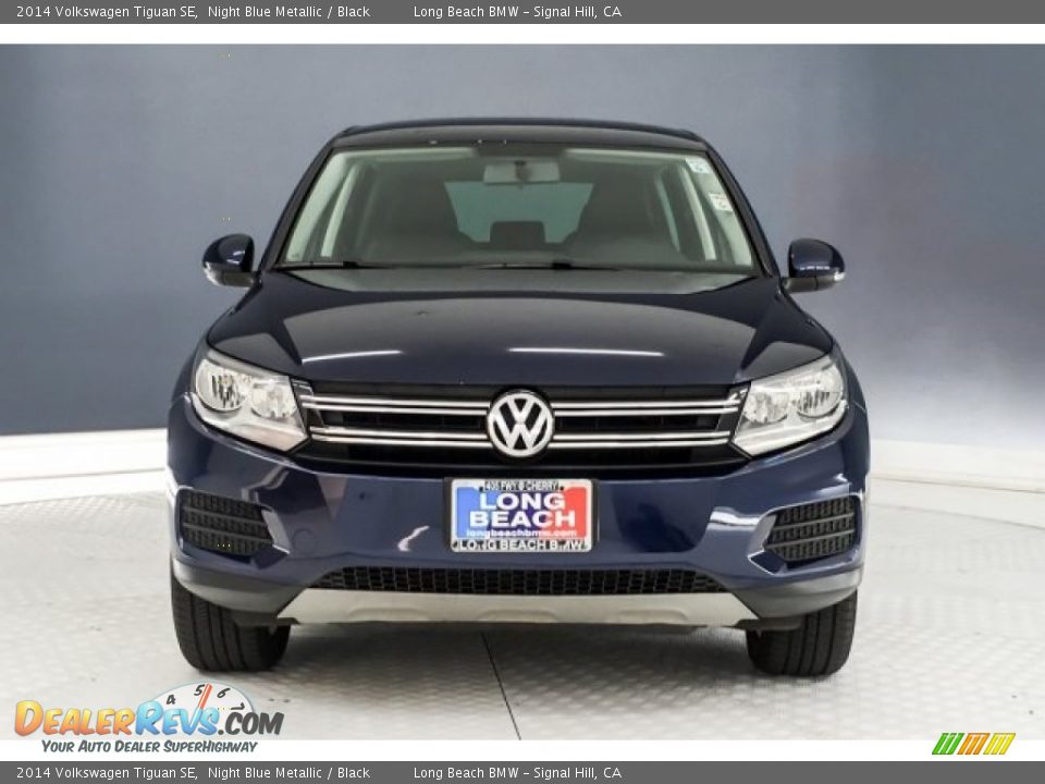 2014 Volkswagen Tiguan SE Night Blue Metallic / Black Photo #2