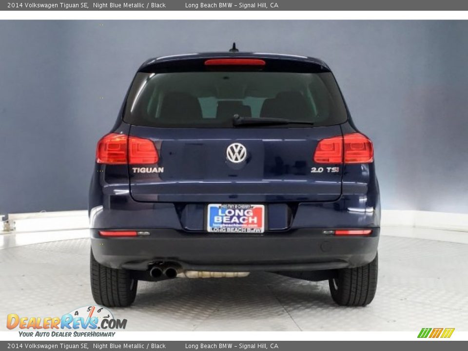 2014 Volkswagen Tiguan SE Night Blue Metallic / Black Photo #3