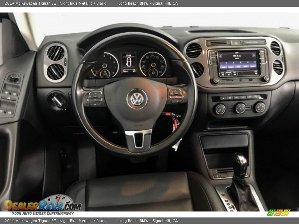 2014 Volkswagen Tiguan SE Night Blue Metallic / Black Photo #4