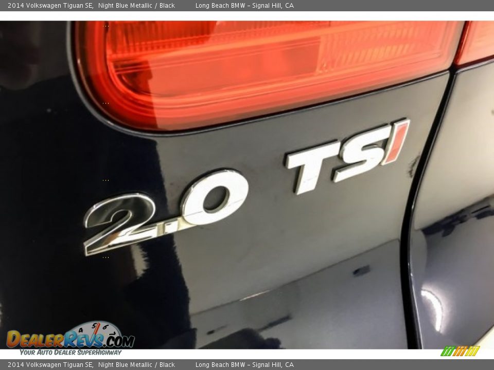 2014 Volkswagen Tiguan SE Night Blue Metallic / Black Photo #7