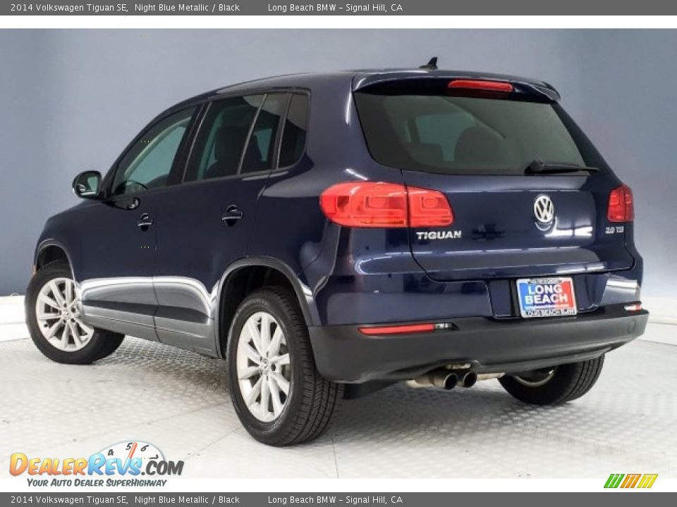 2014 Volkswagen Tiguan SE Night Blue Metallic / Black Photo #10