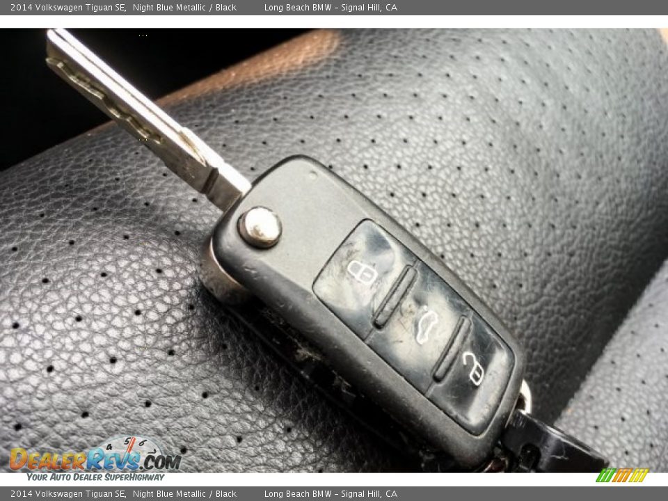 2014 Volkswagen Tiguan SE Night Blue Metallic / Black Photo #11