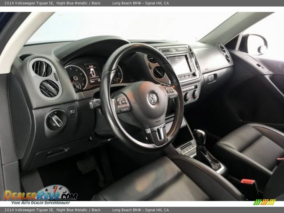 2014 Volkswagen Tiguan SE Night Blue Metallic / Black Photo #18