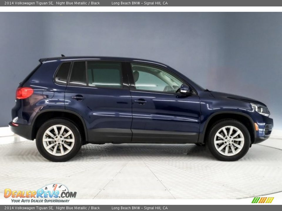 2014 Volkswagen Tiguan SE Night Blue Metallic / Black Photo #19